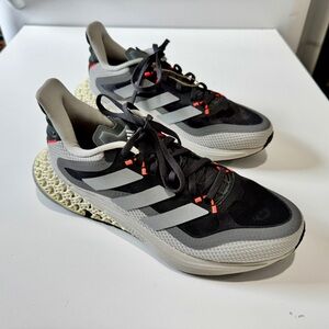 Adidas Men's Black and Gray Athletic Sneakers New M7.5